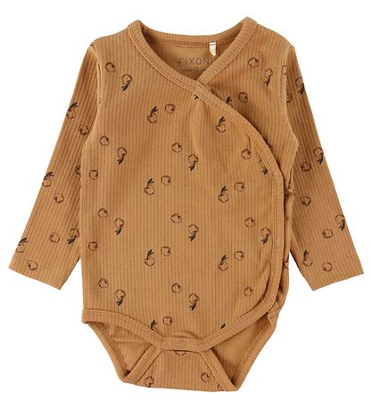 Fixoni Wrap Bodysuit l/s - Lion