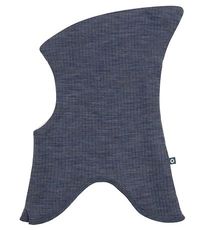 Smallstuff Balaclava - Wool - 2-layer - Denim Melange