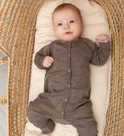 Smallstuff Nightsuit - Wool - Nature