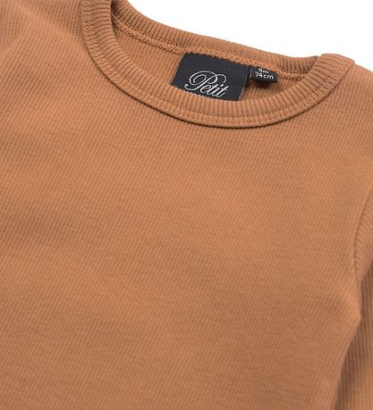 Sofie Schnoor Bodysuit L/æ - Dusty Brown