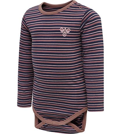 Hummel Bodysuit l/s - HmlSilver - Rose Taupe
