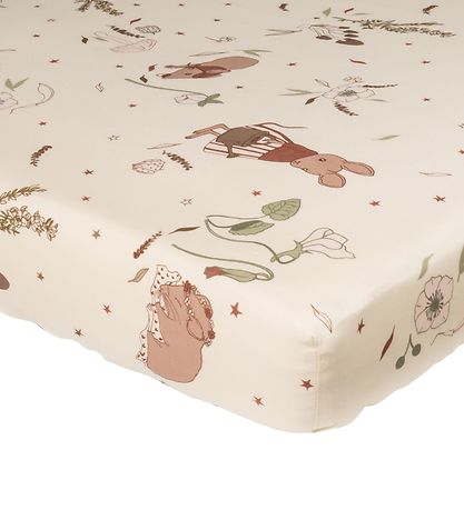 That's Mine Bed Sheet - Baby - Mouse Flower