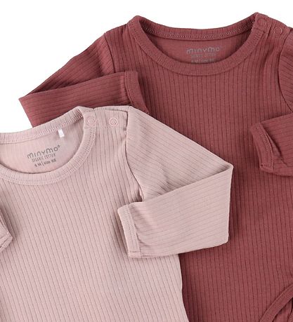 Minymo Bodies l/ä - 2er-Pack - Violet Ice