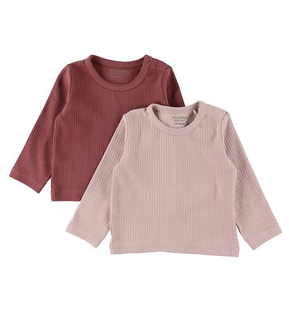 Minymo Pullover - 2er-Pack - Violet Ice