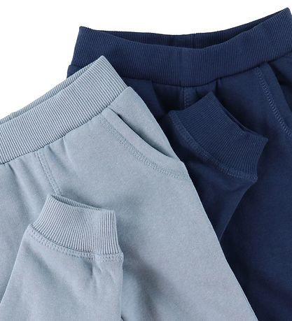 Minymo Sweatpants - 2-Pack - New Navy