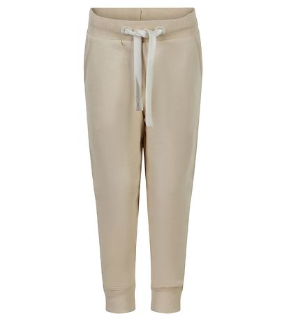 Minymo Jogginghosen - 2er-Pack - Violet Ice/Elfenbein