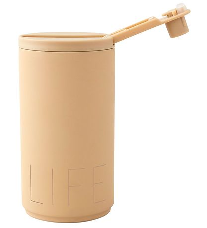 Design Letters Thermo bolli - Travel - 350 ml - Drapplitað
