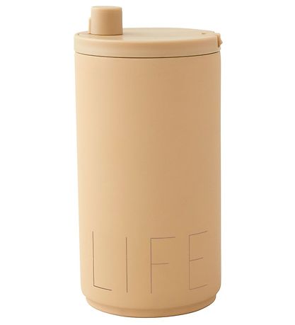Design Letters Thermo bolli - Travel - 350 ml - Drapplitað