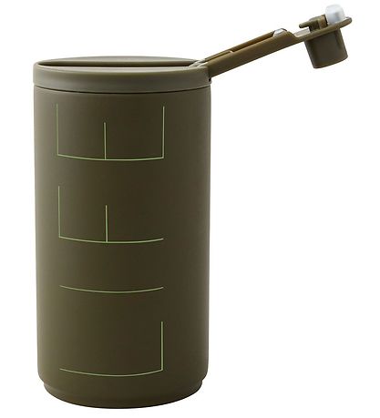 Design Letters Thermo bolli - Travel - 350 ml - Olive