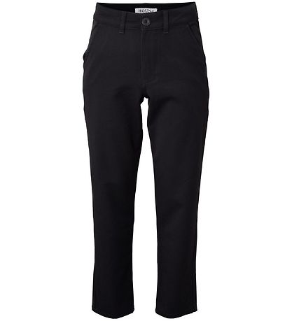 Hound Broek - Wijde mode Chino - Zwart