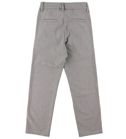 Hound Trousers - Fashion Pants Wide - Light Grey