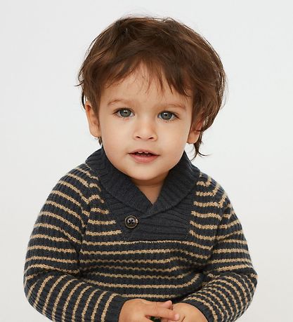 Petit by Sofie Schnoor Blouse - Wool - Knitted - Blue