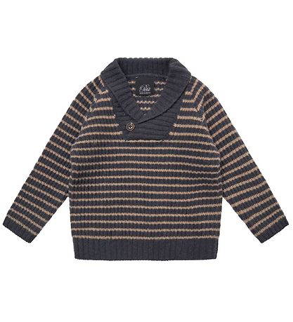 Petit by Sofie Schnoor Blouse - Wool - Knitted - Blue