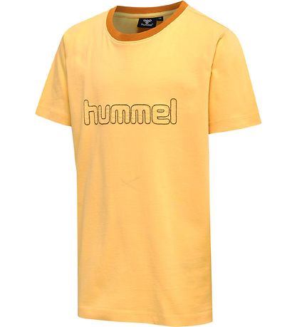 Hummel Stuttermabolur - HmlCloud - Cornsilk