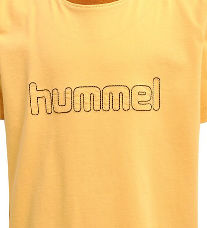 Hummel Stuttermabolur - HmlCloud - Cornsilk
