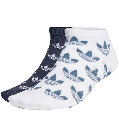 adidas Originals Strumpor - Mono Liner - Vit/Blå