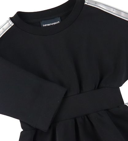 Emporio Armani Kleid - Schwarz m. Silber