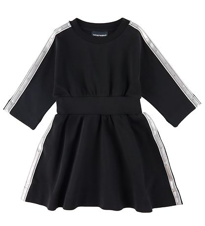 Emporio Armani Kleid - Schwarz m. Silber
