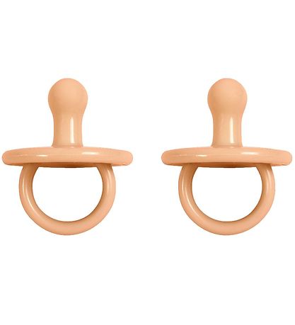 Filibabba Pacifiers - 2-Pack - 0-36 Mths. - Peach