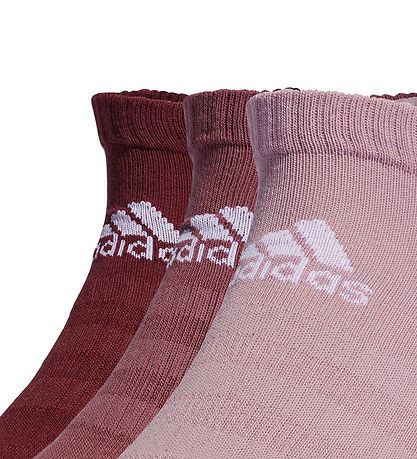 adidas Performance Strumpor - Cush Low - 3-pack - Rosa/Lila