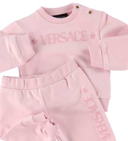 Versace Sweat Set - Baby Pink w. Logo