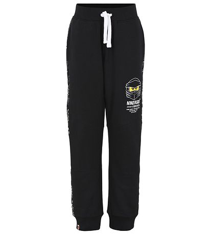 LEGO® Wear Sweatpants - Black w. Print