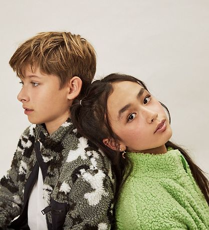 Hound Fleecepullover - Teddy - Power Green