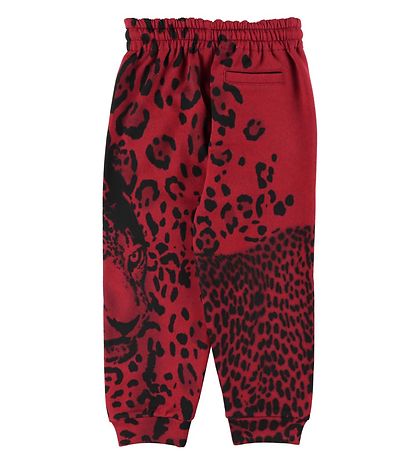 Dolce & Gabbana Joggingbuxur - Dýr - Rautt Leo