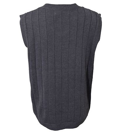 Hound Waistcoat - Knitted - Grey