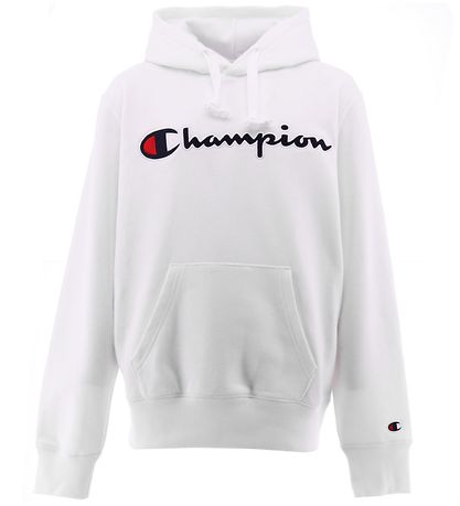 Champion Fashion Kapuzenpullover - Wei mit Logo