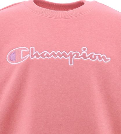 Champion Fashion Sweatshirt - Pink with Logo