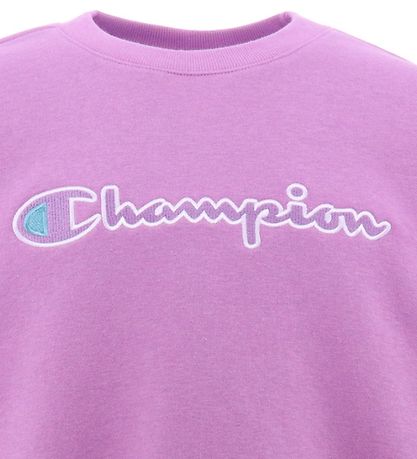Champion Fashion Sweatshirt - Purple w. Logo