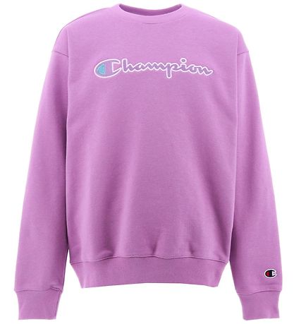 Champion Fashion Sweatshirt - Purple w. Logo