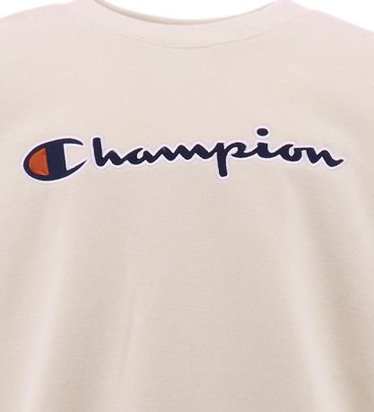 Champion Fashion Sweatshirt - Beige w. Logo