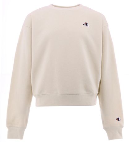 Champion Fashion Sweatshirt - Beige w. Logo