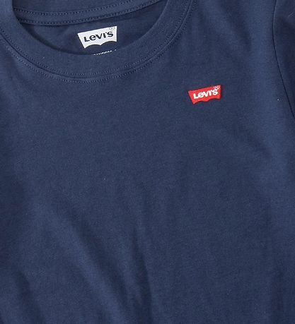 Levis Stuttermabolur - Batwing - Dress Blues