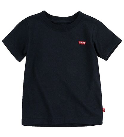 Levis Stuttermabolur - Batwing - Svart