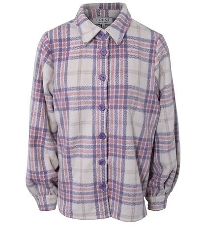 Hound Bluse - Kariert - Weiß/Rosa/Lila/Beige