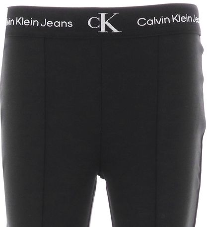 Calvin Klein Broek - Punto Tape-gleuf - Zwart