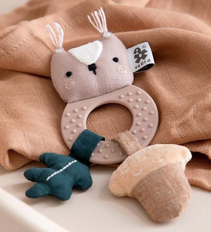 Sebra Activity Rattle - Mini - Squirrel Zappy