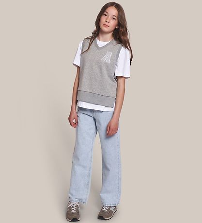 Grunt Weste - Sweat - Emerson - Grey Melange