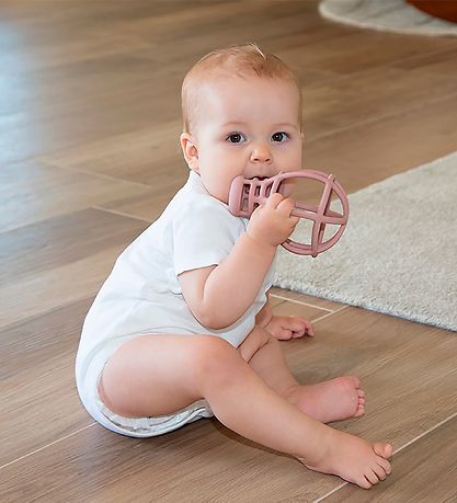 Tiny Tot Teething Toy - Silicone - Blush