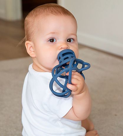 Tiny Tot Bitleksak - Silikon - Smokey Blue