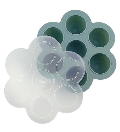 Tiny Tot Freezer Tray - Silicone - Smokey Green