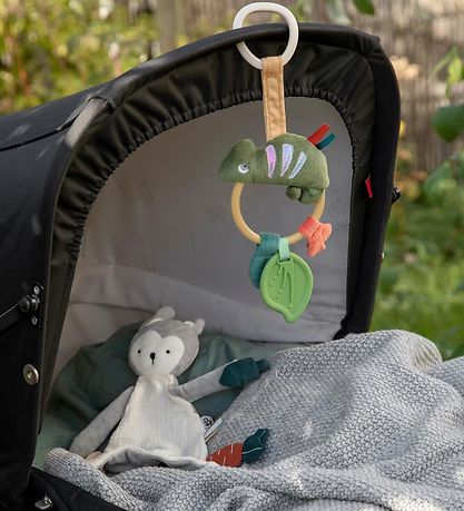 Sebra Activity Ring ring w. Clip Toy - Chameleon Carley