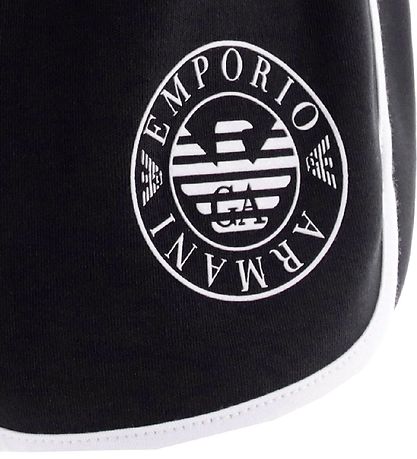 Emporio Armani Stuttbuxur - Dökkblátt