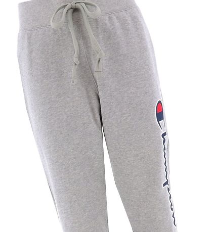 Champion Fashion Rib - Jogginghosen - Grau m. Logo