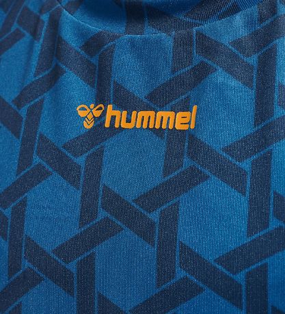 Hummel Stuttermabolur - hmlNói - Vallarta Blue