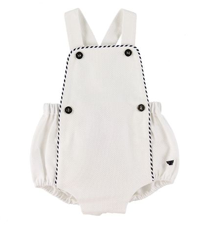 Emporio Armani Set - Romper/Tuinbroek/Bolleaht - Wit