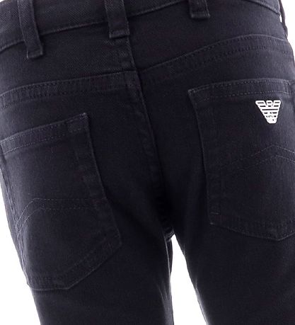 Emporio Armani Byxor - Marinblå